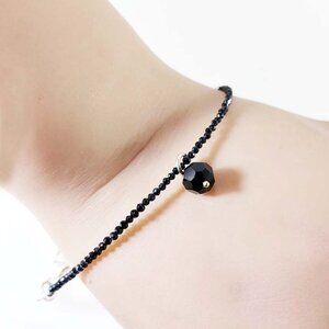 Classic Black Spinel Bracelet